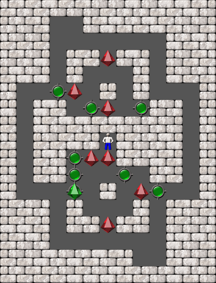 Sokoban More Bugs collections level 552